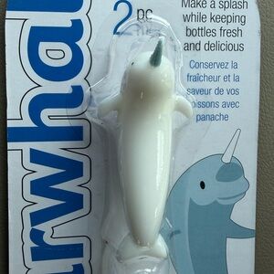 Joie Narwhal wine Bottle Stopper